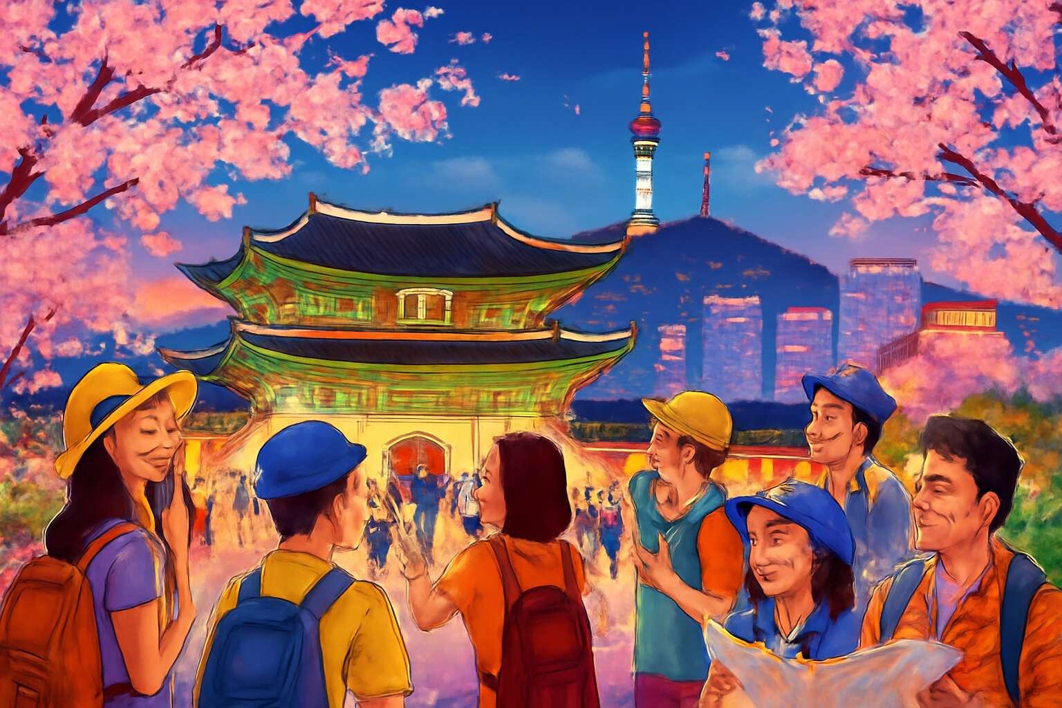 travel agency to korea