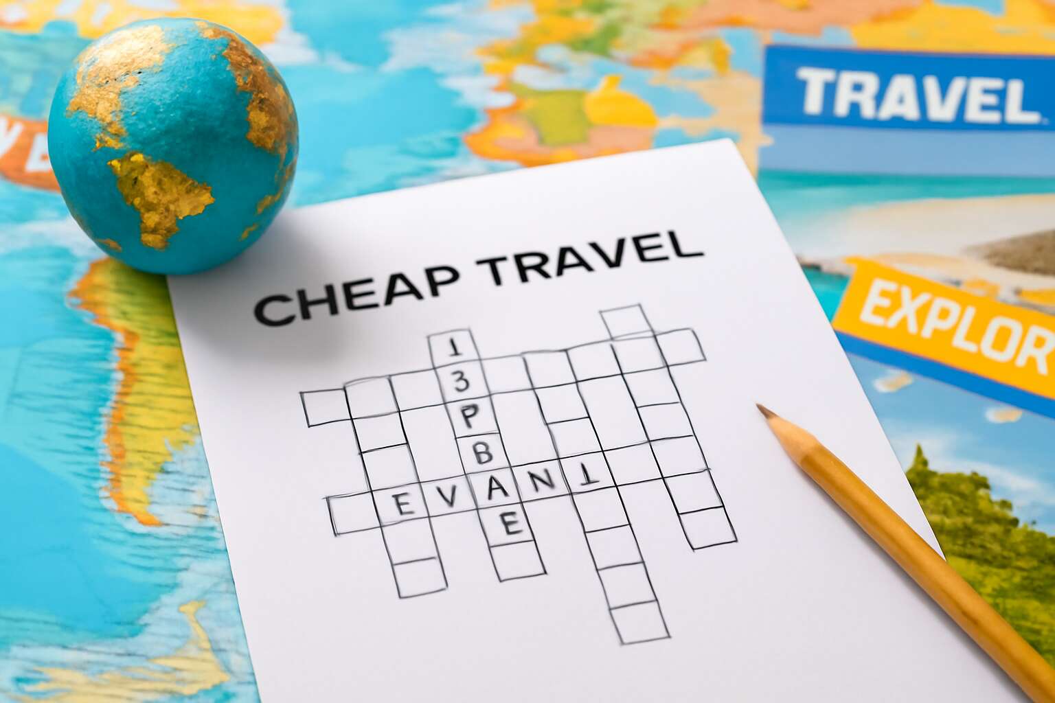 cheap travel agency crossword 6 4
