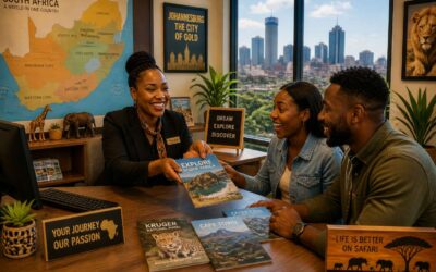 Your journey starts with a travel agency in Johannesburg.